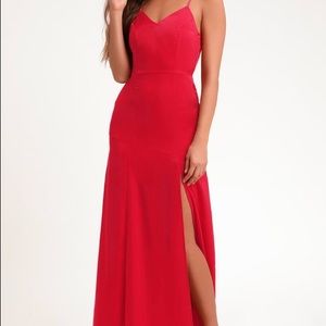 Lulu’s Red Gown